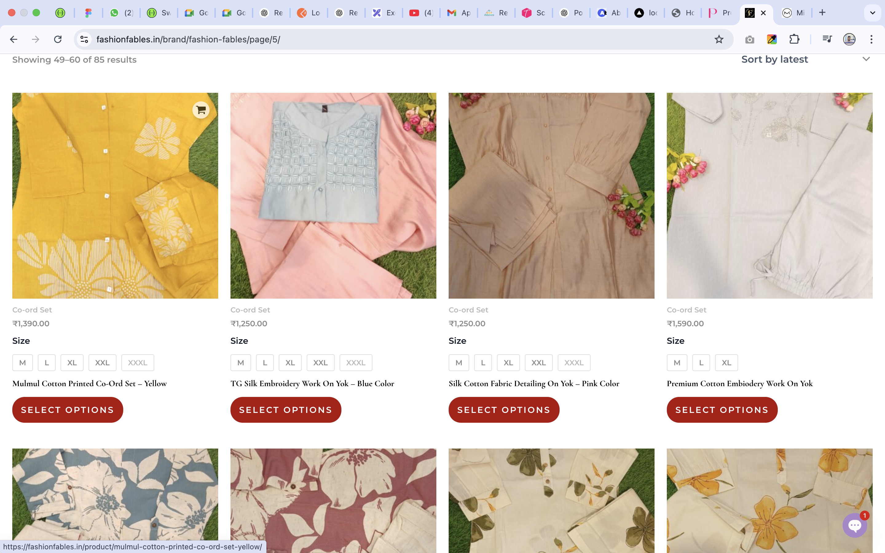 Fashion Fables Website